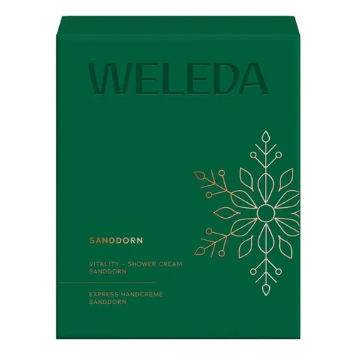 WELEDA Bio-Sanddorn-Duschgel und Handcreme – Premium-Set - Entdecken Sie das WELEDA Geschenkset Sanddorn: Ein erfrischendes Duschgel und eine pflegende Handcreme, perfekt für die tägliche Körperpflege und ein ideales Geschenk.