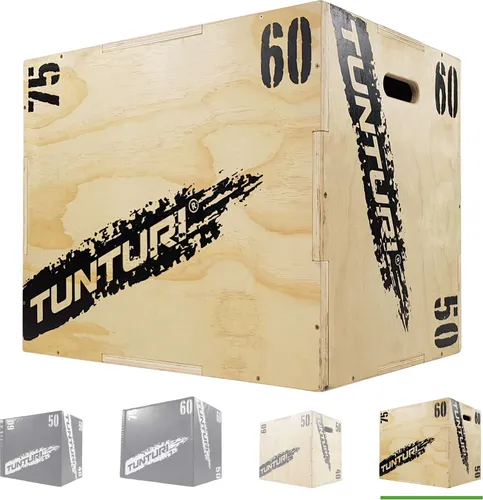 Tunturi Plyo Box Wood 50/60/75 cm von Tunturi