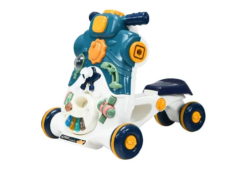 COSTWAY Lauflernwagen 3 in 1 mit Lichtern & Musik