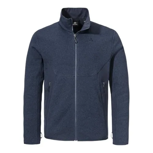 Schöffel Herren Style Yew Circ Fleece Jacke 4XL - Blau - Fleecejacke in Größe 4XL, nachhaltig, warm und elastisch – perfekt für aktive Männer im Alltag.