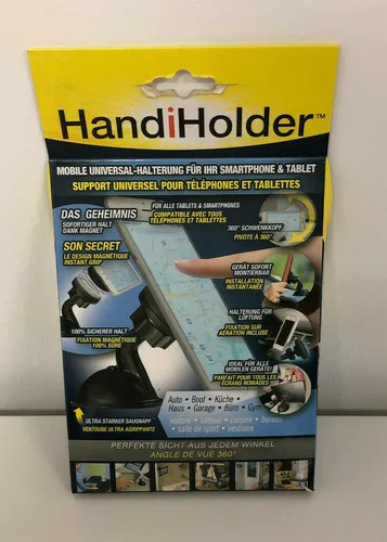 Broszio HandiHolder Handyhalterung für Smartphone & Tablet, Neu und OVP