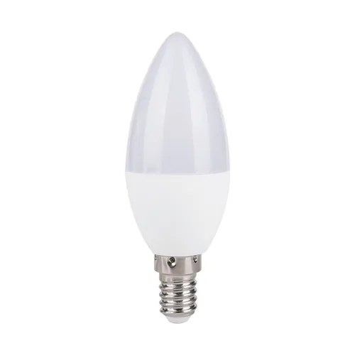 LED Leuchtmittel Kerze 7W = 40W E14 matt 560lm hell kaltweiß 6500K Tageslicht