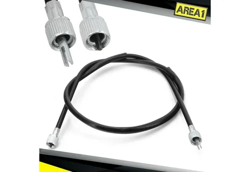 Area1 Tachometer Tachowelle 12mm GY6 50ccm China 4T, Typ B - 930mm Schlitz, ab Bj. 2005