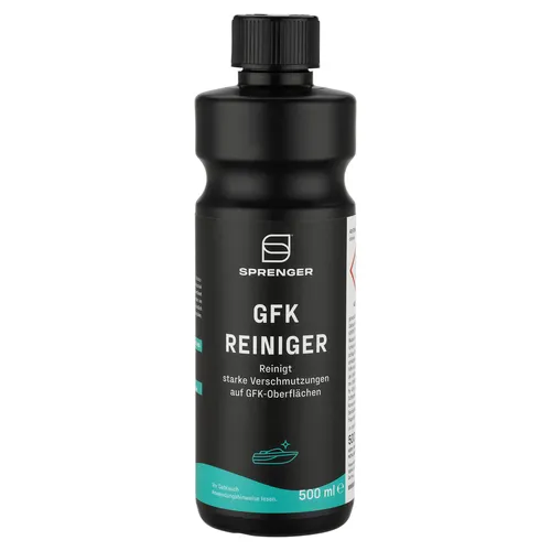 Sprenger GFK Reiniger 500ml Entfernt zuverlässig hartnäckige Verschmutzungen