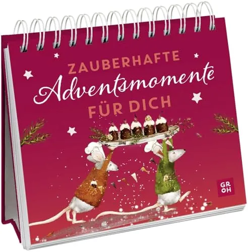 Zauberhafte Adventsmomente für dich: Aufstellbuch mit liebevollen Gedanken - Advent & Weihnachten Geschenkbücher – Versüße deine Adventszeit mit süßen Tieren, inspirierenden Sprüchen und herzlichen Zitaten.
