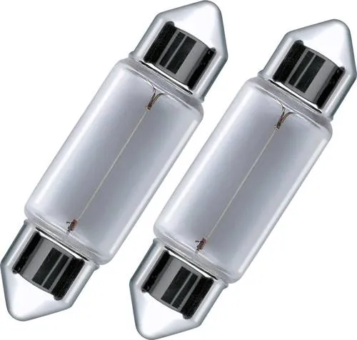 Osram Soffitten Leuchtmittel C10W 10W 12V - Zuverlässiges Leuchtmittel aus der ORIGINAL LINE für Kfz-Beleuchtung. Überzeugende Helligkeit und bewährte Qualität für eine lange Lebensdauer.