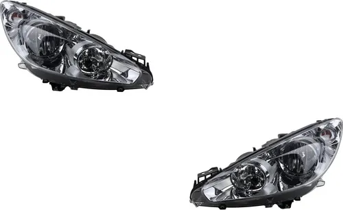 Produktbild Johns Scheinwerfer Halogen Front für Peugeot 308 05/11- H7 H1 Set