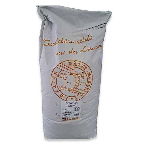 Pizzamehl 25 kg Typ 00 in bester Qualität von der Rätze-Mühle