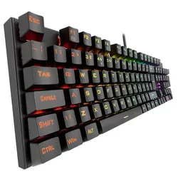 Redragon 105-Key RGB Mechanical Gaming-Tastatur (Double-Shot Tastenkappen,LED) schwarz
