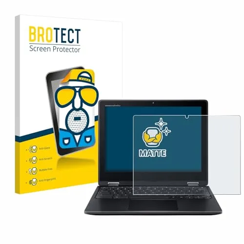 BROTECT Entspiegelungs-Schutzfolie für Acer Chromebook Spin 512 Matte Displayschutz-Folie, Anti-Reflex, Anti-Fingerprint