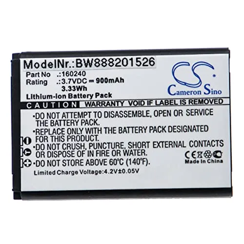 vhbw Akku kompatibel mit SteelSeries Arctis Pro Wireless, 61298RX Wireless Headset Kopfhörer (900 mAh, 3,7 V, Li-Ion)