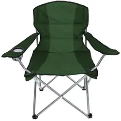 Comfort Anglersessel Campingstuhl mit Getränkehalter und Tasche Gün