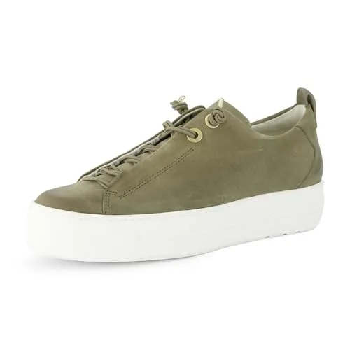 Paul Green 5017 Sneaker - Nachhaltige Veloursleder-Schuhe in Grün, Größe 38,5 EU - Sneaker aus hochwertigem Veloursleder, nachhaltig gefertigt und ideal für umweltbewusste Modebewusste. Komfortabel und stylisch für jeden Anlass.