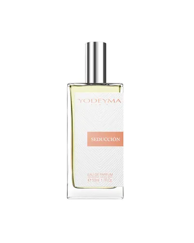 YODEYMA Parfüm Seducción Eau de Parfum für Damen 50 ml - Verführerischer Duft mit Noten von weißem Moschus und Pfingstrose. Ideal für besondere Anlässe. Elegantes Eau de Parfum in praktischer 50 ml Größe.