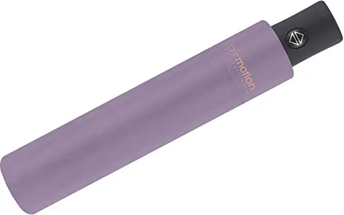 Happy Rain Air Motion - 174 Gramm Taschenschirm mit Auf-Zu-Automatik superleicht - Lavender Crystal