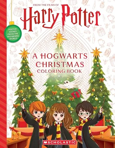 A Hogwarts Christmas: An Official Harry Potter Coloring Book