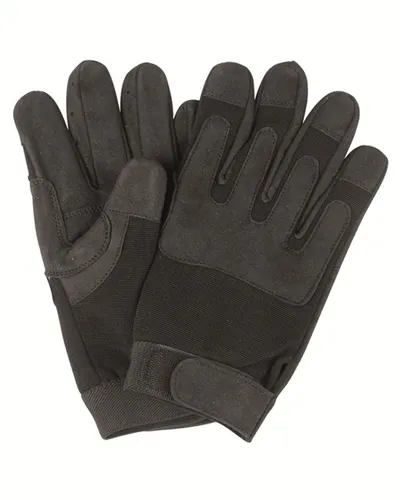 Army Gloves schwarz, Handschuhe Army, Security, SWAT            -NEU-
