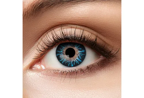 Zoelibat Kostüm Zoelibat Eyecatcher Natürliche 12 Monats-Kontaktlinsen Tone 64, auffällige Farben für Horror, Gothic, Fantasy, Cosplay Fans