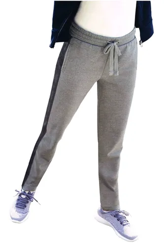 Crane Damen Jogginghose Sport Kleidung Grau-Anthrazit M (40/42)