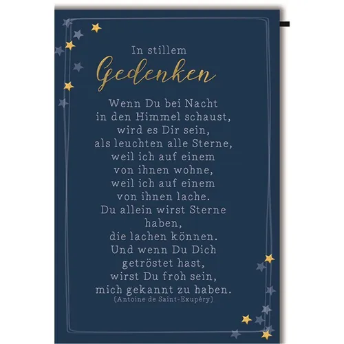 Trauer – Beileid – Kondolenz