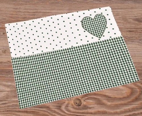 Tischsets Grün von matches21 HOME & HOBBY