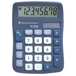 Texas Instruments Tischrechner TI-1726 83 mm Blau