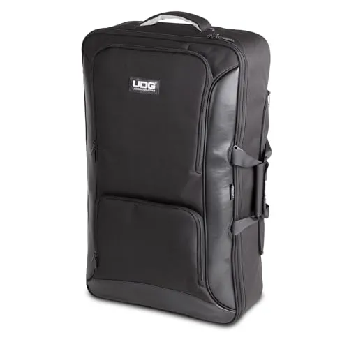 UDG Urbanite MIDI Controller Rucksack Groß Schwarz U7202BL - Taschen für Bassverstärker, wasserabweisend mit 4 Fächern für optimale Organisation von Equipment und Laptops bis 19