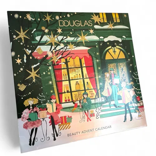 Douglas Adventskalender 2025 Grün - Pflege, Make-up & Duft - Kosmetik & Hautpflegesets mit 24 Beauty-Überraschungen, darunter 3 exklusive Spa-Produkte für einen luxuriösen Verwöhnmoment im Advent.