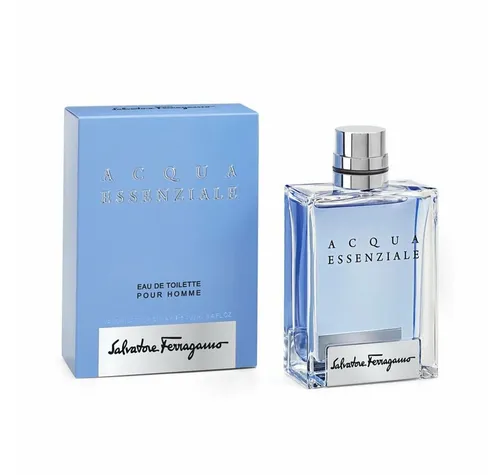 Salvatore Ferragamo Acqua Essenziale Blu Eau De Toilette 50 ml - Herrenparfüm mit erfrischenden Noten, ideal für den modernen Mann, der Eleganz und Frische schätzt.