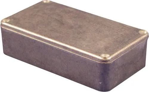 Hammond Electronics 1590BX2 Universal-Gehäuse aus Aluminium - Gehäuse aus robustem Aluminium, ideal zum Schutz Ihrer Elektronikprojekte, Maße: 254 x 70 x 34.5 mm.