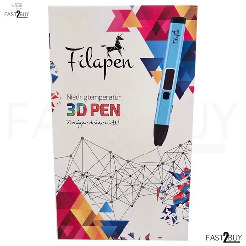 Filapen 3D Stift Niedrigtemperatur DIY Bastelset für kreative Projekte