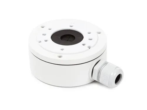 EtiamPro Abzweigdose für ECAMTVI101/201 - Robuste Abzweigdose aus Aluminium mit kompakten Maßen (Ø 100 x 43.2 x 129 mm), ideal für vielseitige Anwendungen in der Elektroinstallation.