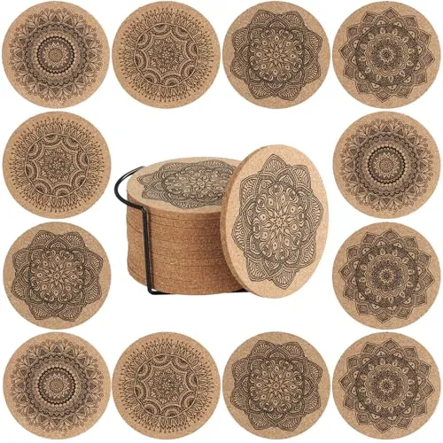 Glasuntersetzer & Bierdeckel Braun von volumoon