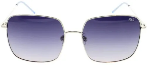H.I.S sonnenbrille HPS04110 polarisiert Damen oval Kat.3 silber
