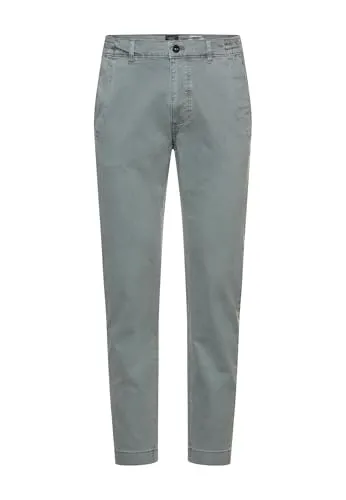 camel active Herren Chino Hose Sturmblau - Regular Fit - Bequeme Chino Hose aus hautfreundlichem Baumwollmix mit Stretch für optimale Bewegungsfreiheit. Ideal für den Alltag, mit elastischem Bund und Sicherheitsfach für Wertsachen.