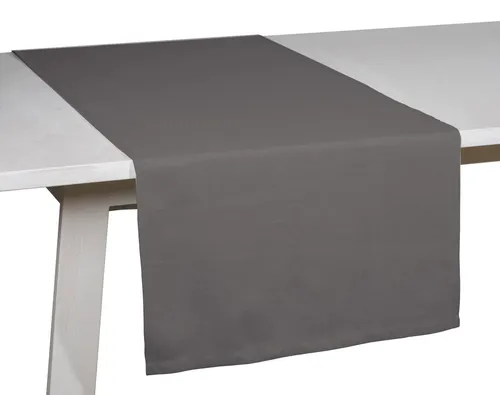 PICHLER Tischläufer Tischläufer Pure 50x150 cm (1-tlg) in silber von Pichler