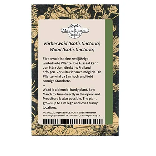 Färberwaid (Isatis tinctoria) 100 Samen