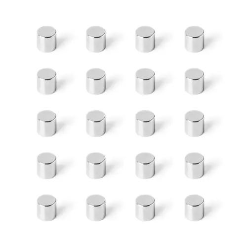 Strong Magnets Neodym Magnet - Rund 3 x 3 mm - 10 Stück - Extra stark, hält bis 272 g - Für Magnettafel, Kühlschrank, Whiteboard, Pinnwand, Büro