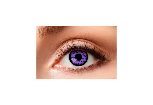 feiermeier Motivlinsen One Week Motiv Kontaktlinsen 'Purple Monster', Li