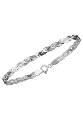Firetti Armband Silber 925 Herringbone - Silberarmband im Herringbone-Design, perfekt als elegantes Geschenk für besondere Anlässe oder zum Verleihen eines raffinierten Looks.