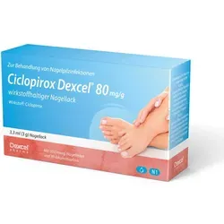 Ciclopirox Dexcel 80 mg/G Nagellack 3.3 ML