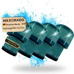 Maxorado Premium HEPA Filter für Dyson V11/V15 - Hochwertiger HEPA Staubsaugerfilter, kompatibel mit Dyson V11 und V15. Waschbar und wiederverwendbar, ideal zur effektiven Staub- und Allergenfilterung. Einfache Installation und langlebige Qualität für zuverlässigen Einsatz.