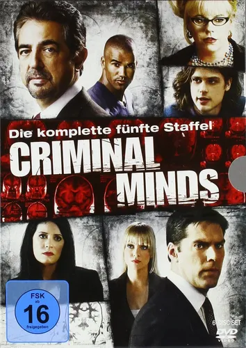 DVD-Criminal Minds - Die komplette fünfte Staffel [6 DVDs] -NEU /OVP