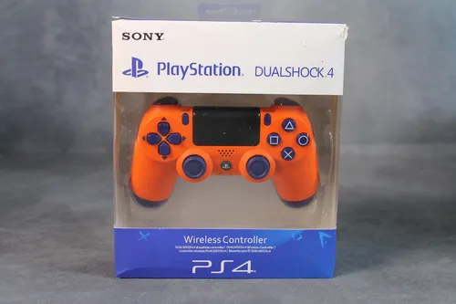 Sony Playstation 4 Controller - PS4 DualShock 4 Wireless Orange | mit OVP