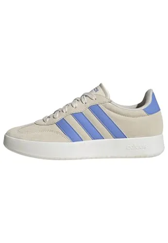 adidas Sportswear BARREDA Sneaker - Sportlich und bequem in Weiß - Sneaker für sportliche Aktivitäten, aus hochwertigem Leder und Synthetik, ideal für Läufer, fällt klein aus - bitte eine Größe größer bestellen!