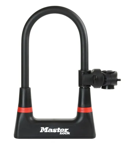 Master Lock Fahrradschloss 8279EURDPRO schwarz - sicheres und robustes Schloss für optimalen Diebstahlschutz beim Fahrradfahren