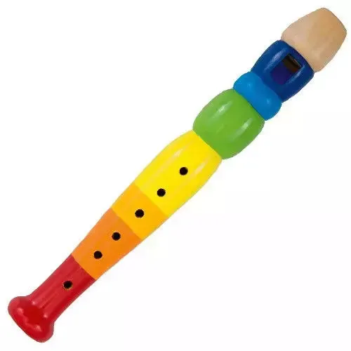 Goki 61921 - Blockflöte aus Massivholz - Die GOKI Blockflöte ist 20 cm lang, aus hochwertigem Massivholz gefertigt und ideal für Kinder ab 5 Jahren. Perfekt für den Einstieg in die Musikwelt.