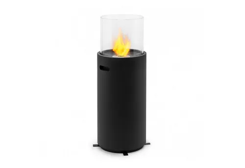 Blumfeldt Fiamme Tamburo Ethanol-Kamin - Dekokamin mit modernem Turm-Design, betrieben mit Bio-Ethanol für bis zu 5 Stunden Flammenspiel – ideal für gemütliche Abende drinnen und draußen.