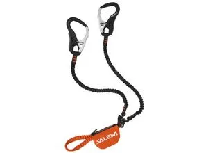 Salewa Klettersteigset Ergo TEX Set - Kletterausrüstung mit ergonomischem Design für bis zu 30% Kraftersparnis, leicht und kompakt mit abriebfesten Sicherungsarmen und einfach zu bedienenden Karabinern.