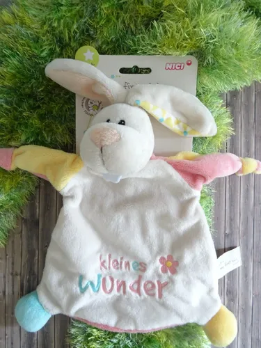 🐝 My first Nici Hase Schmusetuch Kuscheltuch kleines Wunder Geschenk Geburt 🐝
